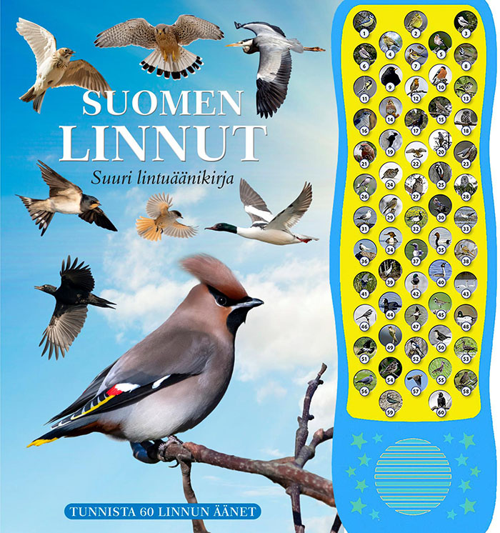 Suomen linnut - Suuri lintuäänikirja kansikuva